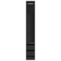 Armario de madera de ingeniería negro 30x50x200 cm de , Armarios roperos - Ref: Foro24-3307739, Precio: 127,97 €, Descuento: %