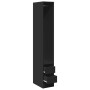 Armario de madera de ingeniería negro 30x50x200 cm de , Armarios roperos - Ref: Foro24-3307739, Precio: 127,97 €, Descuento: %