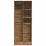 Armario de madera de ingeniería roble artesanal 80x50x200 cm de , Armarios roperos - Ref: Foro24-3307764, Precio: 138,59 €, D...