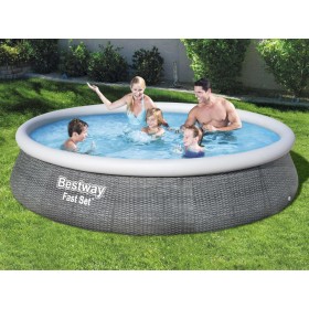 Bestway Juego de piscina inflable Fast Set con bomba 396x84 cm de Bestway, Piscinas - Ref: Foro24-92845, Precio: 121,21 €, De...