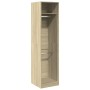 Armario de madera contrachapada color roble 50x50x200 cm de , Armarios roperos - Ref: Foro24-3307785, Precio: 128,90 €, Descu...