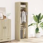 Armario de madera contrachapada color roble 50x50x200 cm de , Armarios roperos - Ref: Foro24-3307785, Precio: 128,90 €, Descu...
