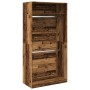 Armario de madera ingeniería envejecida 100x50x200 cm de , Armarios roperos - Ref: Foro24-3307808, Precio: 169,13 €, Descuent...