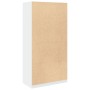 Armario de madera contrachapada blanco 100x50x200 cm de , Armarios roperos - Ref: Foro24-3307801, Precio: 213,44 €, Descuento: %