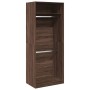 Armario madera de ingeniería color roble marrón 80x50x200 cm de , Armarios roperos - Ref: Foro24-3307798, Precio: 147,29 €, D...