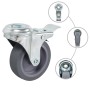 Ruedas giratorias con agujero pasador 12 unidades 75 mm de , Manipulación de materiales - Ref: Foro24-277857, Precio: 51,73 €...