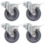 Ruedas giratorias con agujero pasador 32 unidades 75 mm de , Manipulación de materiales - Ref: Foro24-277860, Precio: 128,80 ...