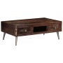 Mesa de centro de madera maciza reciclada 100x60x35 cm en Mesas de centro | Comprar online en Foru.es