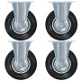Ruedas fijas 12 unidades 125 mm de , Manipulación de materiales - Ref: Foro24-277967, Precio: 69,08 €, Descuento: %