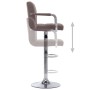 Taburetes de cocina 2 unidades tela color gris topo de , Taburetes de cocina - Ref: Foro24-283428, Precio: 159,90 €, Descuent...