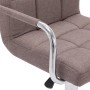 Taburetes de cocina 2 unidades tela color gris topo de , Taburetes de cocina - Ref: Foro24-283428, Precio: 159,90 €, Descuent...