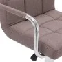 Taburetes de cocina 2 unidades tela color gris topo de , Taburetes de cocina - Ref: Foro24-283428, Precio: 156,89 €, Descuent...