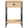 Mesita de noche madera contrachapada roble sonoma 40x42x60 cm de , Mesitas de noche - Ref: Foro24-826337, Precio: 52,66 €, De...