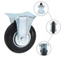 Ruedas fijas 4 unidades 125 mm de , Manipulación de materiales - Ref: Foro24-143447, Precio: 27,78 €, Descuento: %