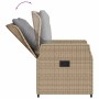 Set comedor de jardín 7 pzas con cojines ratán sintético beige de , Conjuntos de jardín - Ref: Foro24-3262787, Precio: 811,87...