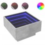 Mesa de centro y LED madera ingeniería gris hormigón 50x50x30cm de , Mesas de centro - Ref: Foro24-847507, Precio: 100,64 €, ...