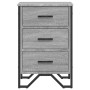 Mesita de noche madera de ingeniería gris Sonoma 40x41x60 cm de , Mesitas de noche - Ref: Foro24-848527, Precio: 74,25 €, Des...