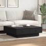 Mesa de centro madera contrachapada negro 90x90x28 cm de , Mesas de centro - Ref: Foro24-848088, Precio: 129,49 €, Descuento: %