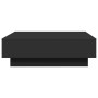 Mesa de centro madera contrachapada negro 90x90x28 cm de , Mesas de centro - Ref: Foro24-848088, Precio: 129,49 €, Descuento: %