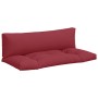 Cojines para palets 2 unidades tela rojo tinto de , Cojines para sillas y sofás - Ref: Foro24-360931, Precio: 72,85 €, Descue...
