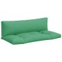 Cojines para palets 2 unidades tela verde de , Cojines para sillas y sofás - Ref: Foro24-360927, Precio: 59,13 €, Descuento: %