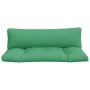 Cojines para palets 2 unidades tela verde de , Cojines para sillas y sofás - Ref: Foro24-360927, Precio: 59,13 €, Descuento: %