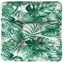 Cojín para palés tela estampado de hojas 58x58x10 cm de , Cojines para sillas y sofás - Ref: Foro24-360912, Precio: 27,62 €, ...