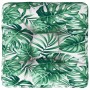 Cojín para palés tela estampado de hojas 58x58x10 cm de , Cojines para sillas y sofás - Ref: Foro24-360912, Precio: 32,14 €, ...