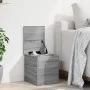 Caja de almacenaje madera ingeniería gris Sonoma 30x35x35 cm de , Baúles de almacenamiento - Ref: Foro24-840672, Precio: 37,5...