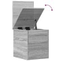 Caja de almacenaje madera ingeniería gris Sonoma 30x35x35 cm de , Baúles de almacenamiento - Ref: Foro24-840672, Precio: 38,7...