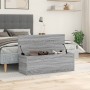 Caja de almacenaje madera ingeniería gris Sonoma 102x35x35 cm de , Baúles de almacenamiento - Ref: Foro24-840693, Precio: 79,...