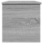 Caja de almacenaje madera ingeniería gris Sonoma 102x35x35 cm de , Baúles de almacenamiento - Ref: Foro24-840693, Precio: 79,...