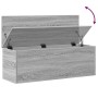 Caja de almacenaje madera ingeniería gris Sonoma 102x35x35 cm de , Baúles de almacenamiento - Ref: Foro24-840693, Precio: 79,...