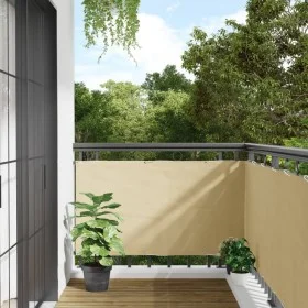 Cream PVC garden privacy screen 600x75 cm by , fence panels - Ref: Foro24-4005391, Price: 22,89 €, Discount: %