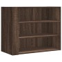 Armario de pared madera de ingeniería marrón roble 75x35x60 cm de , Estantes y estanterías - Ref: Foro24-848422, Precio: 62,9...