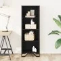 Estantería de madera de ingeniería negra 50x31x137,5 cm de , Librerías y estanterías - Ref: Foro24-848609, Precio: 61,47 €, D...