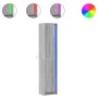 Aparador con LED madera ingeniería gris Sonoma 41,5x32,5x200 cm de , Aparadores - Ref: Foro24-3307903, Precio: 117,72 €, Desc...
