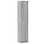 Aparador con LED madera ingeniería gris Sonoma 41,5x32,5x200 cm de , Aparadores - Ref: Foro24-3307903, Precio: 111,88 €, Desc...