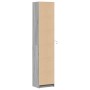 Aparador con LED madera ingeniería gris Sonoma 41,5x32,5x200 cm de , Aparadores - Ref: Foro24-3307903, Precio: 117,72 €, Desc...