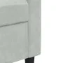 Juego de sofás con cojines 3 piezas terciopelo gris claro de , Sofás - Ref: Foro24-3278481, Precio: 522,77 €, Descuento: %