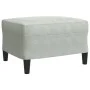 Dreiteiliges Sofaset mit Kissen aus hellgrauem Samt. von , Sofas - Ref: Foro24-3278401, Preis: 486,99 €, Rabatt: %