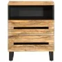 Solid acacia wood bedside table 50x34x62 cm by , Nightstands - Ref: Foro24-377487, Price: 73,97 €, Discount: %