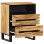 Solid acacia wood bedside table 50x34x62 cm by , Nightstands - Ref: Foro24-377487, Price: 73,97 €, Discount: %