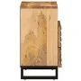 Solid acacia wood bedside table 50x34x62 cm by , Nightstands - Ref: Foro24-377487, Price: 73,97 €, Discount: %