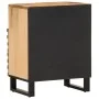 Solid acacia wood bedside table 50x34x62 cm by , Nightstands - Ref: Foro24-377487, Price: 73,97 €, Discount: %