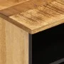 Mueble de TV madera maciza de mango rugosa 100x34x46 cm de , Almacenamiento para CD y DVD - Ref: Foro24-377514, Precio: 73,56...