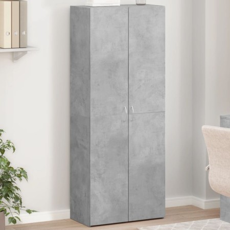 Armario archivador madera ingeniería gris hormigón 60x32x153 cm de , Armarios archivadores - Ref: Foro24-3276647, Precio: 134...