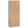 Armario archivador madera ingeniería gris hormigón 60x32x153 cm de , Armarios archivadores - Ref: Foro24-3276647, Precio: 134...