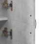 Armario archivador madera ingeniería gris hormigón 60x32x153 cm de , Armarios archivadores - Ref: Foro24-3276647, Precio: 134...