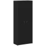 Engineered wood filing cabinet in black, 60x32x153 cm by , Filing cabinets - Ref: Foro24-3276645, Price: 133,60 €, Discount: %